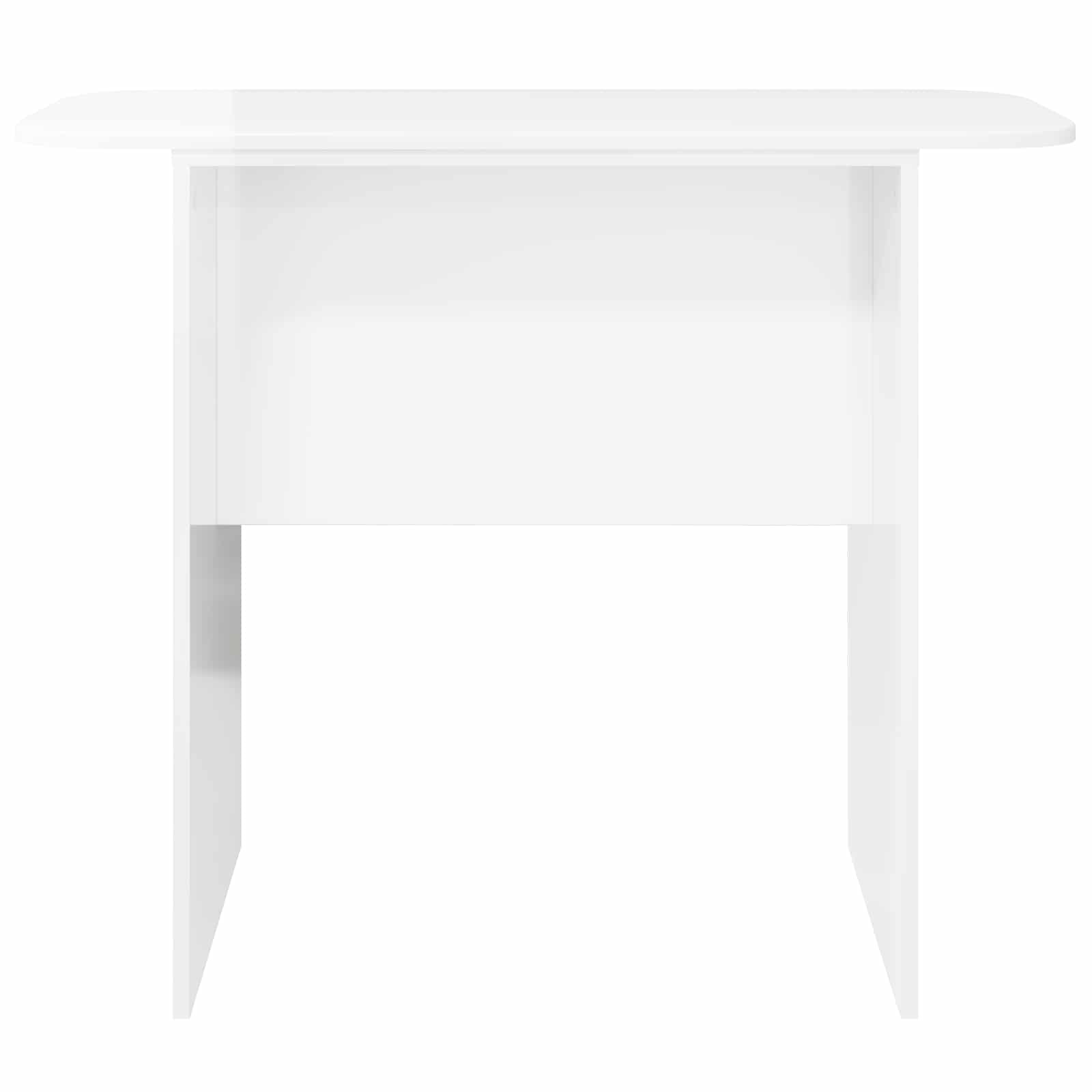 vidaXL Konsola Wysoki połysk biały 93 x 40 x 75 cm Drewno inżynieryjne