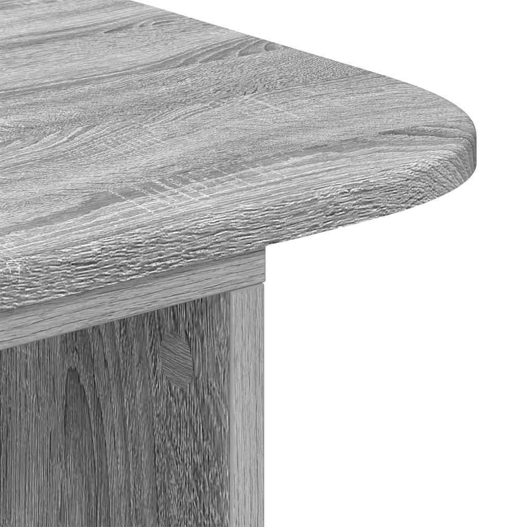 vidaXL Konsola Szary Sonoma 93 x 40 x 75 cm Materiał drewnopochodny