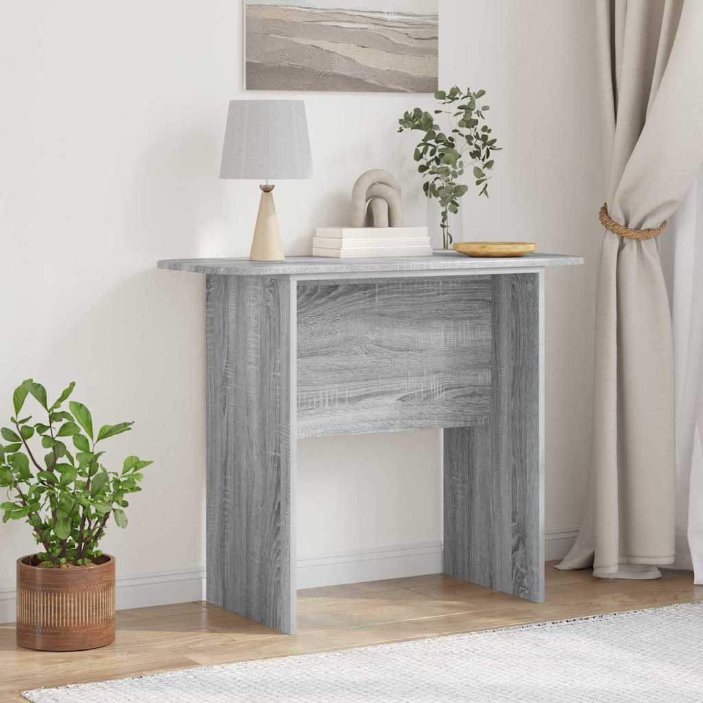 vidaXL Konsola Szary Sonoma 93 x 40 x 75 cm Materiał drewnopochodny