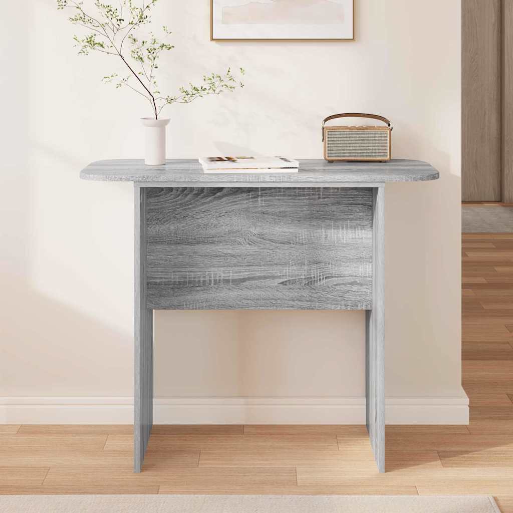 vidaXL Konsola Szary Sonoma 93 x 40 x 75 cm Materiał drewnopochodny