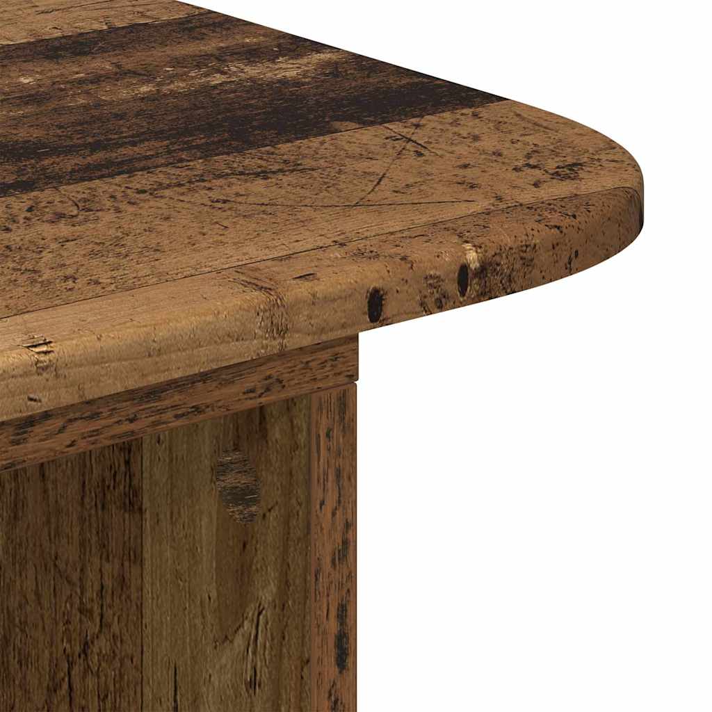vidaXL Konsola Stare drewno 93 x 40 x 75 cm Materiał drewnopochodny