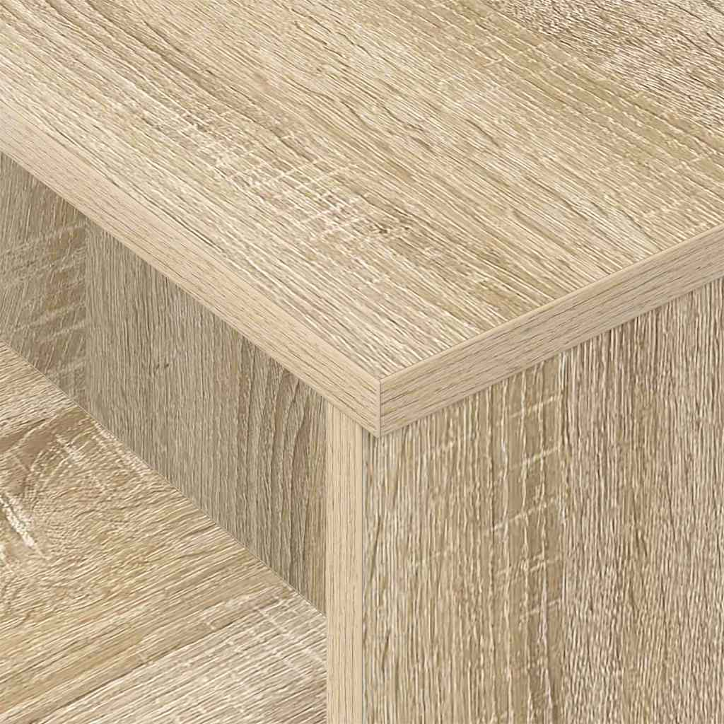 vidaXL Konsola Dąb Sonoma 91,5 x 35 x 38,5 cm Materiał drewnopochodny