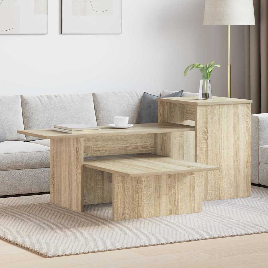 vidaXL Konsola Dąb Sonoma 91,5 x 35 x 38,5 cm Materiał drewnopochodny