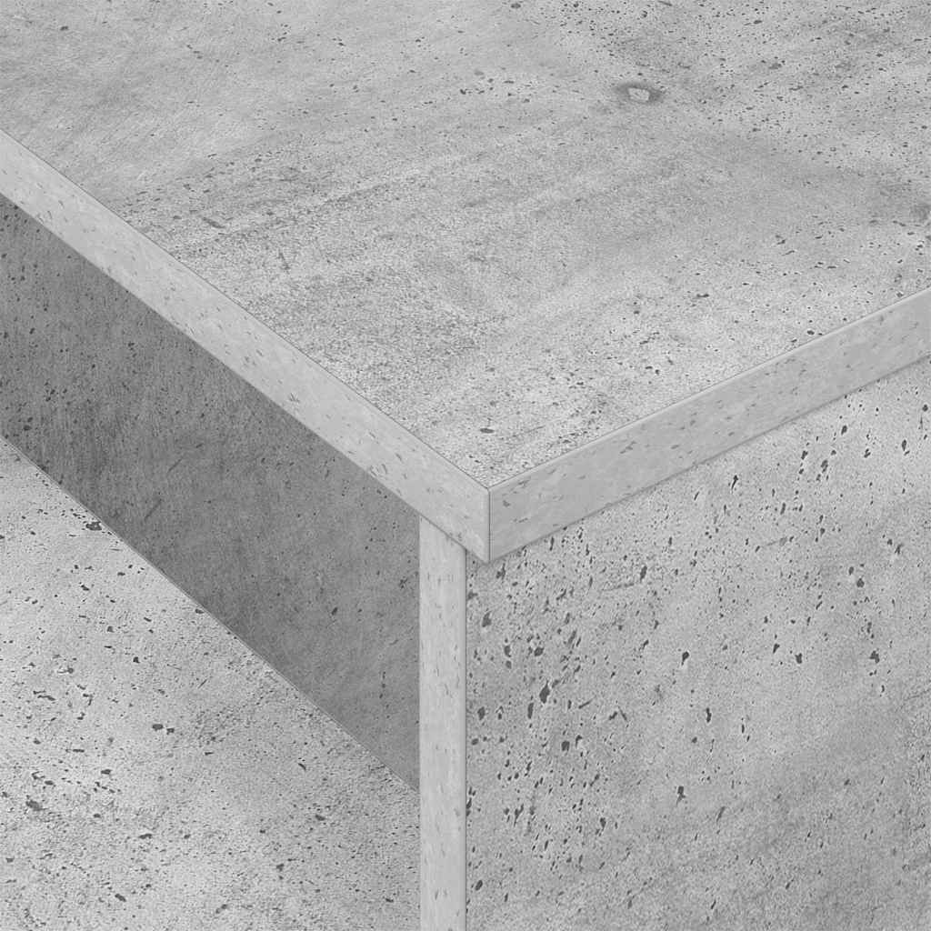 vidaXL Konsola Betonowy szary 91,5 x 35 x 38,5 cm