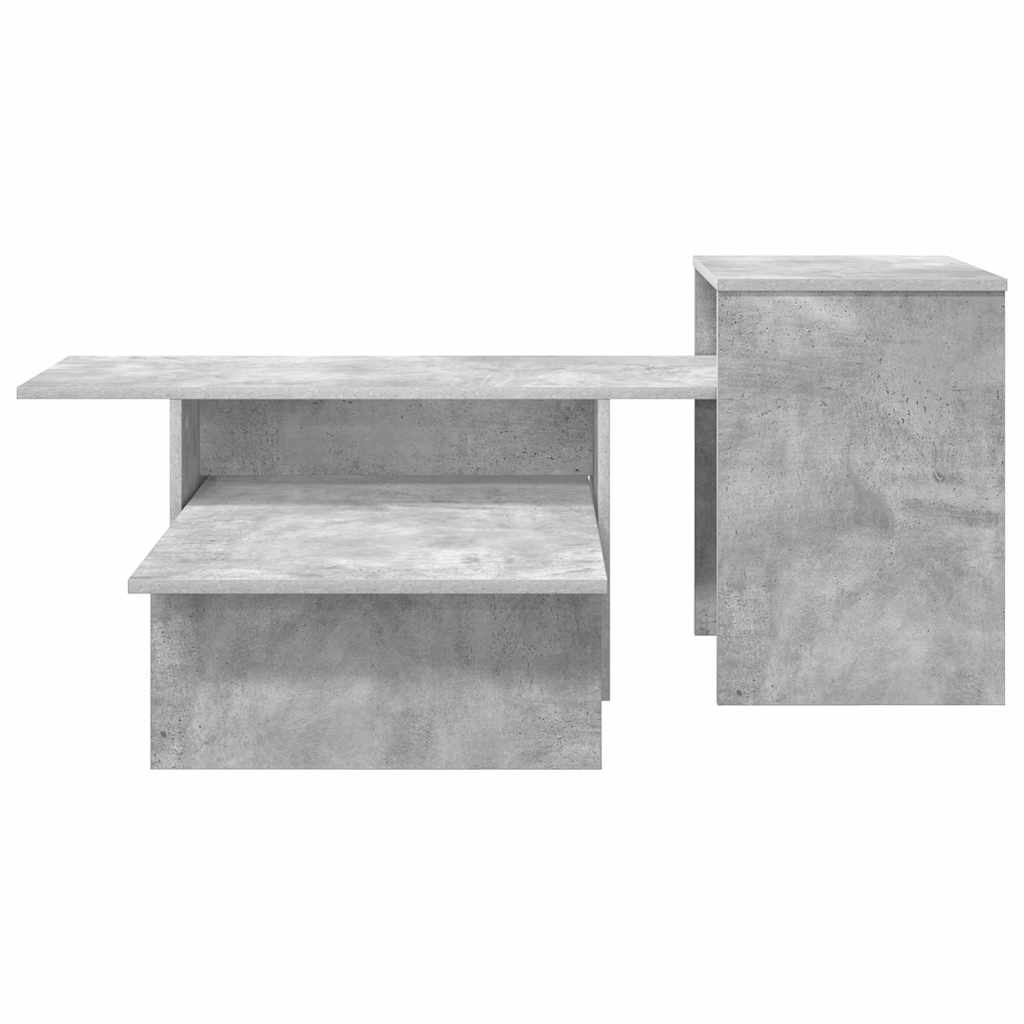 vidaXL Konsola Betonowy szary 91,5 x 35 x 38,5 cm