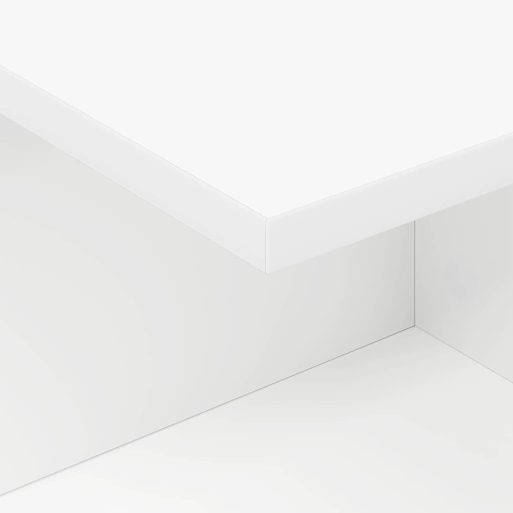 vidaXL Stolik nocny Biały 40 x 30 x 25 cm Materiał drewnopochodny