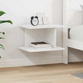 vidaXL Stolik nocny Biały 40 x 30 x 25 cm Materiał drewnopochodny