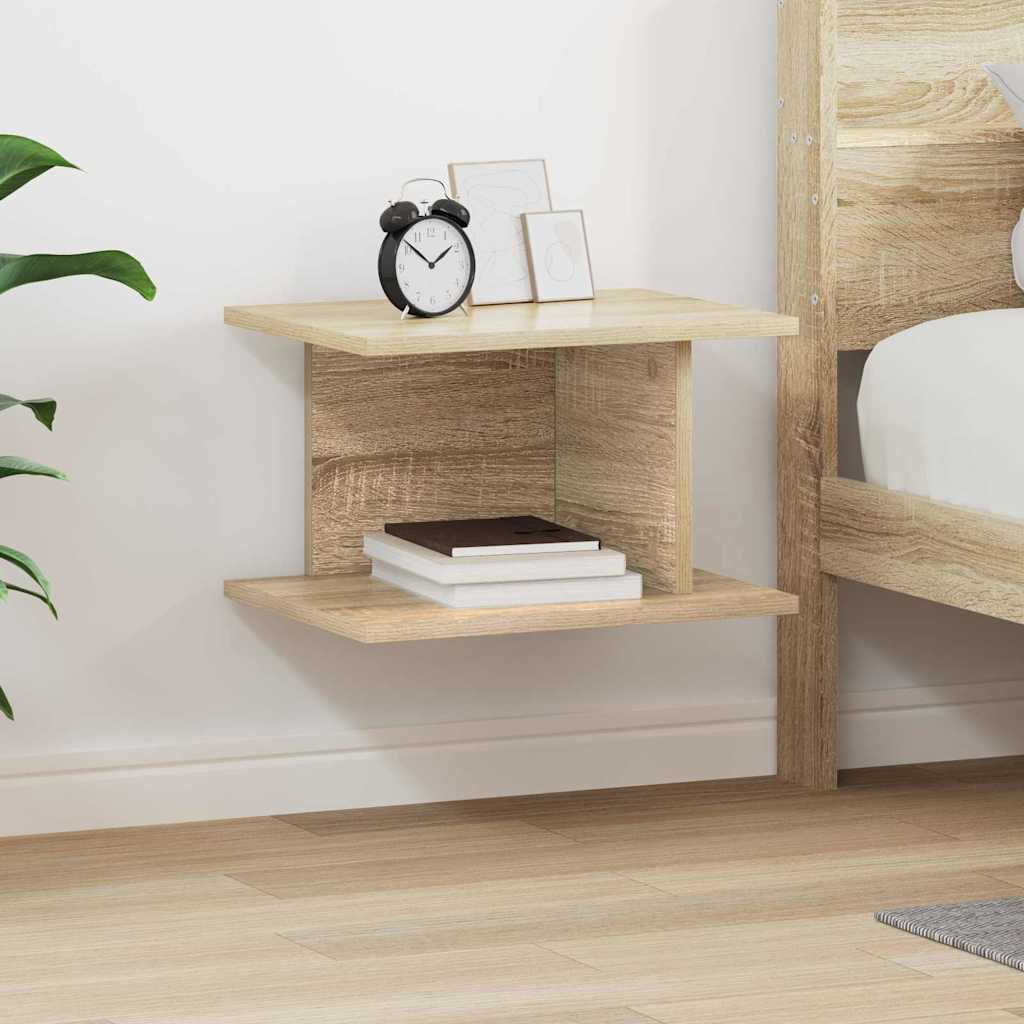 vidaXL Stolik nocny Dąb Sonoma 40 x 30 x 25 cm Materiał drewnopochodny