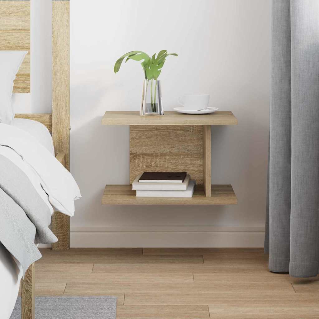 vidaXL Stolik nocny Dąb Sonoma 40 x 30 x 25 cm Materiał drewnopochodny