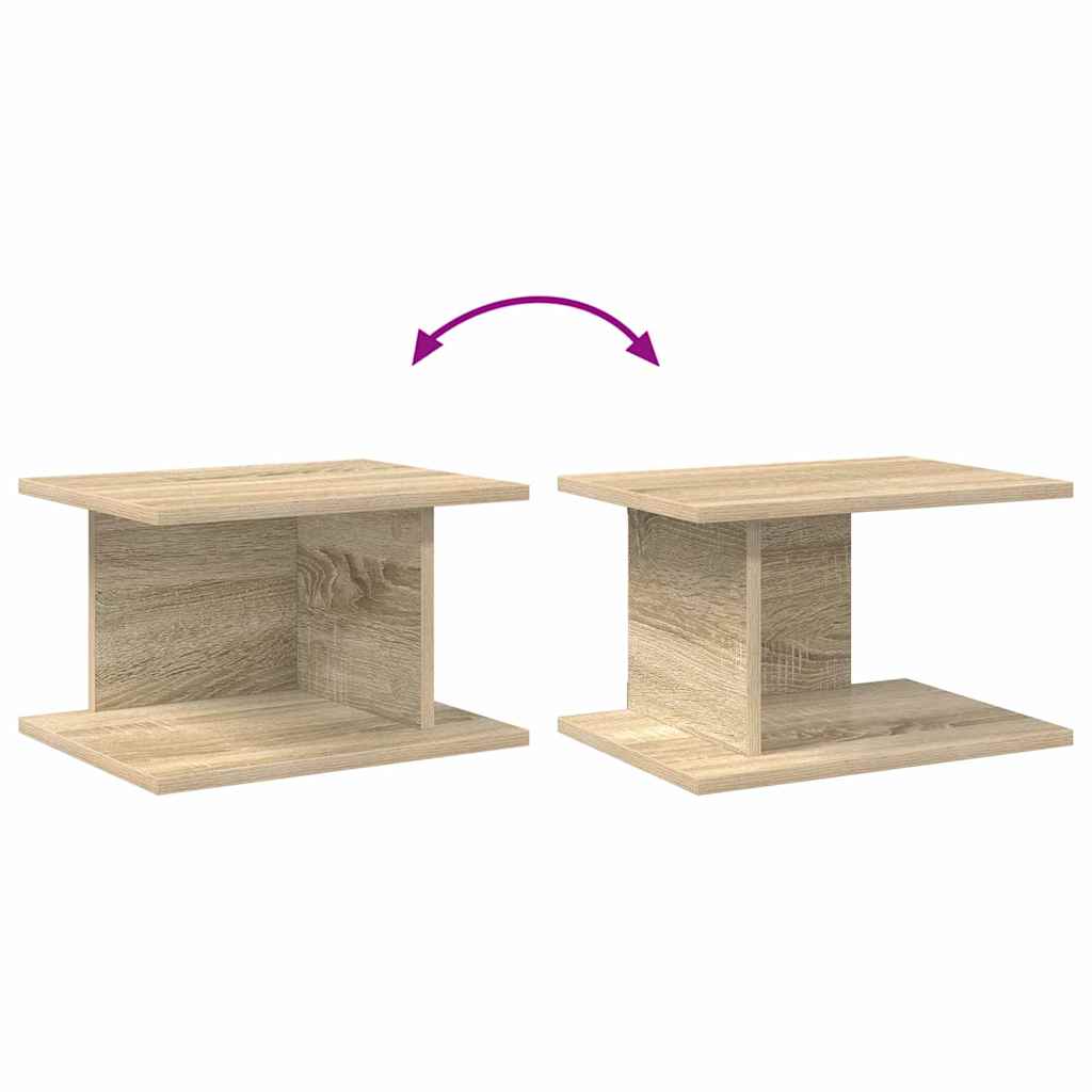 vidaXL Stolik nocny 2 pcs Dąb Sonoma 40 x 30 x 25 cm
