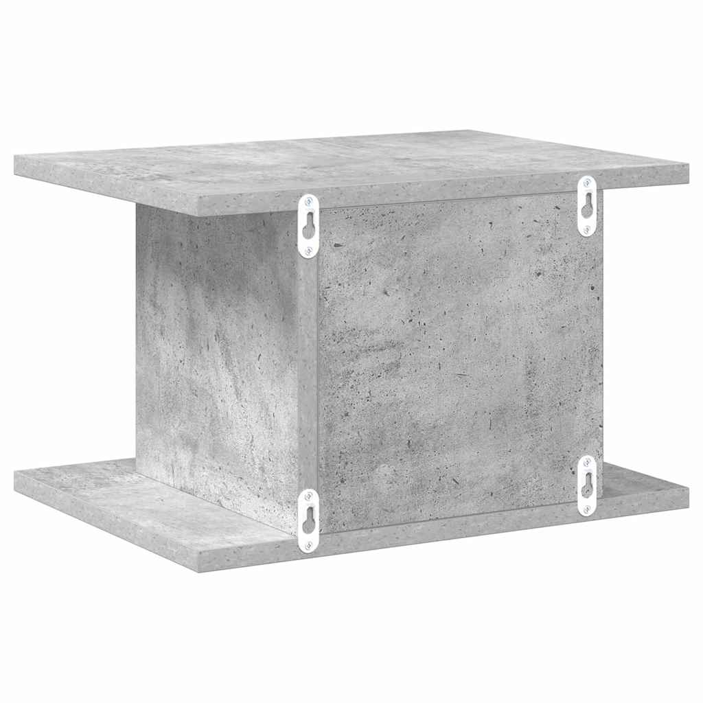 vidaXL Stolik nocny 2 pcs Betonowy szary 40 x 30 x 25 cm