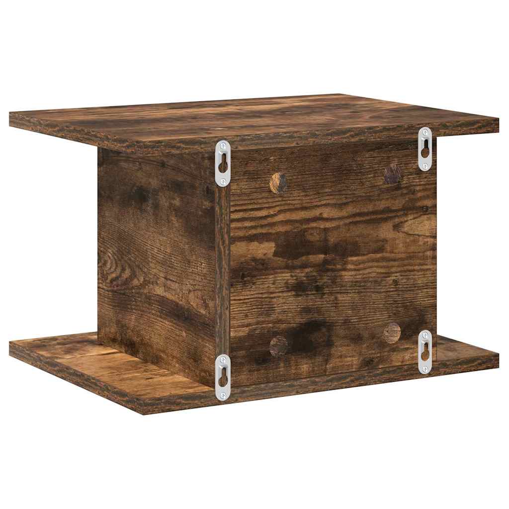 vidaXL Stolik nocny Dąb wędzony 40 x 30 x 25 cm