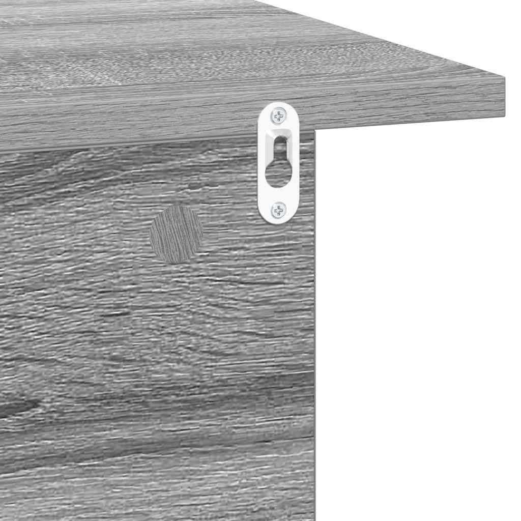 vidaXL Stolik nocny Szary Sonoma 40 x 30 x 25 cm