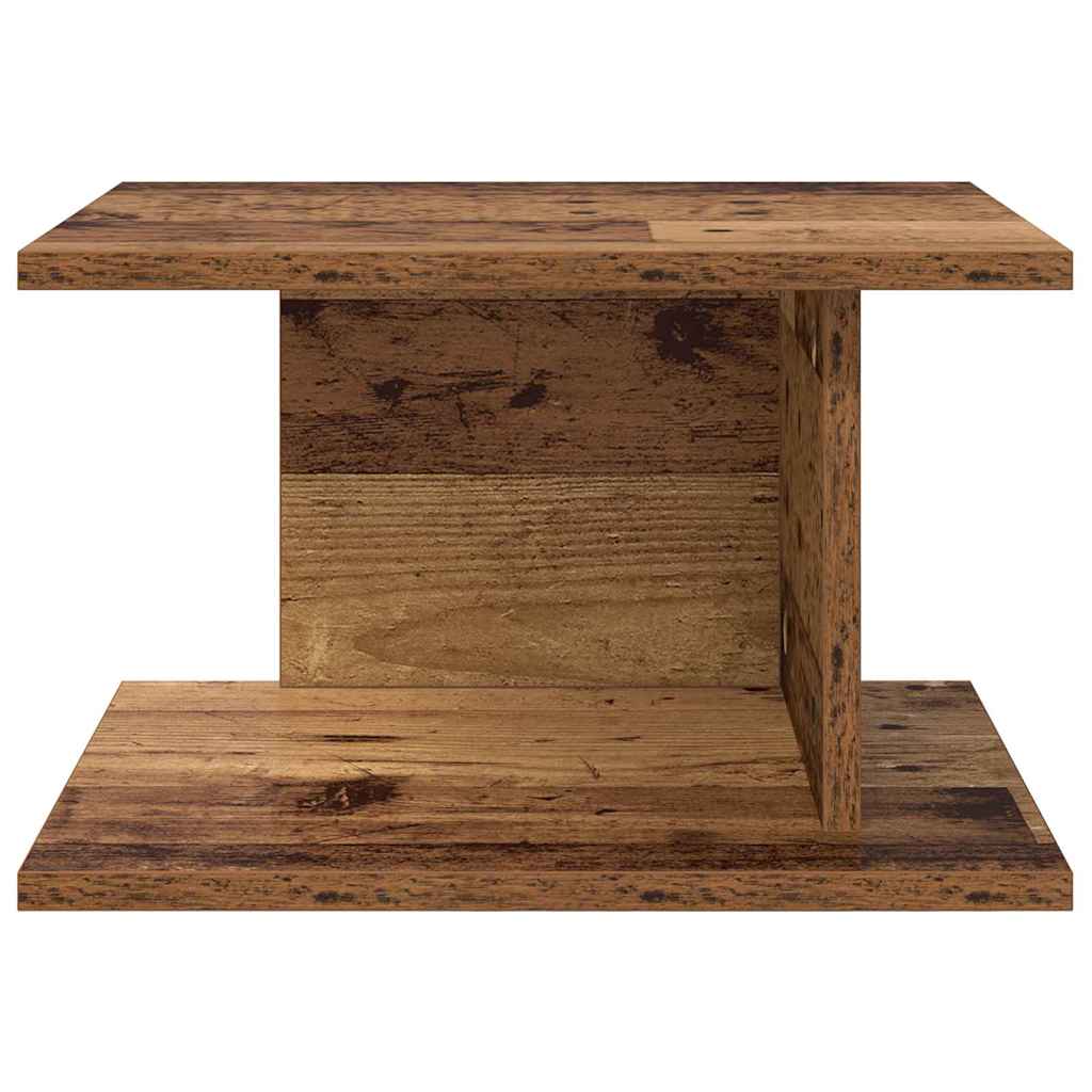 vidaXL Stolik nocny 2 pcs Stare drewno 40 x 30 x 25 cm