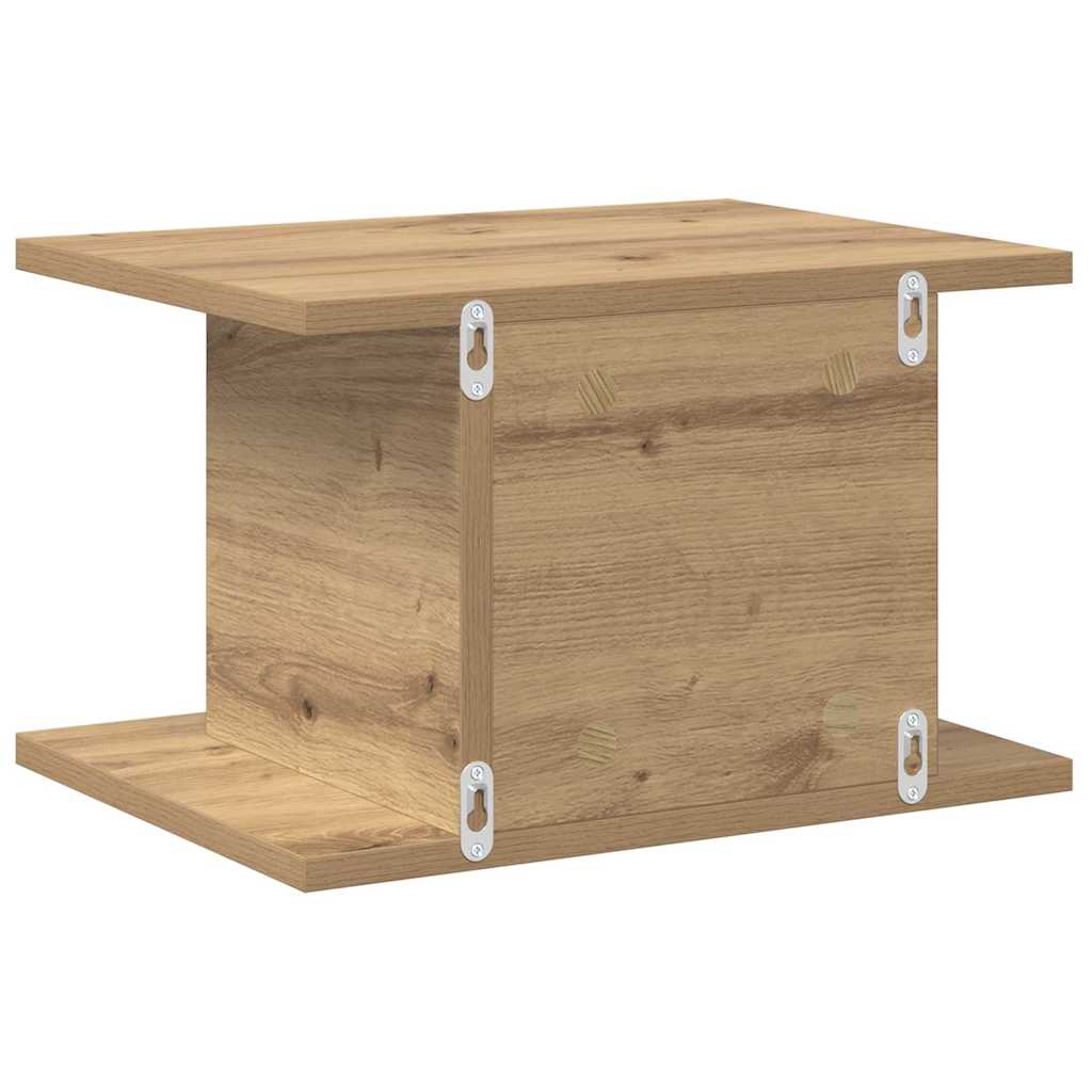vidaXL Stolik nocny Dąb rzemieślniczy 40 x 30 x 25 cm