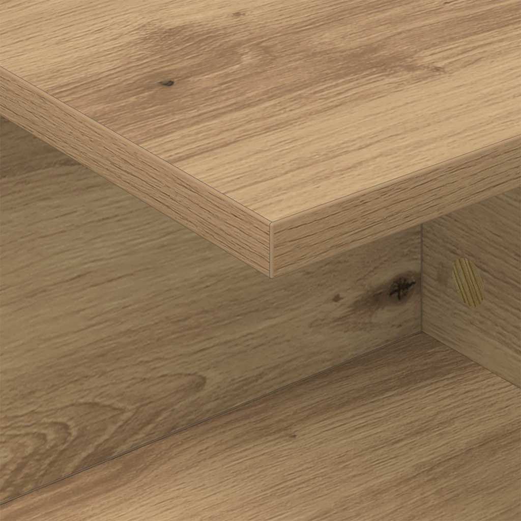 vidaXL Stolik nocny 2 pcs Dąb rzemieślniczy 40 x 30 x 25 cm