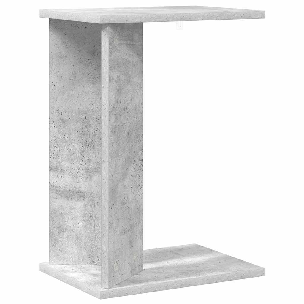 vidaXL Stolik końcowy Betonowy szary 35 x 25 x 50 cm