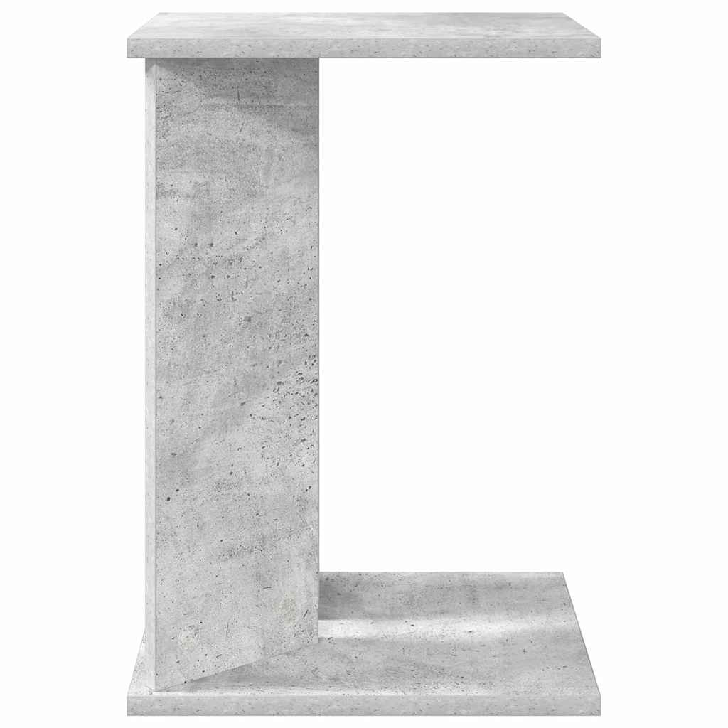 vidaXL Stolik końcowy Betonowy szary 35 x 25 x 50 cm