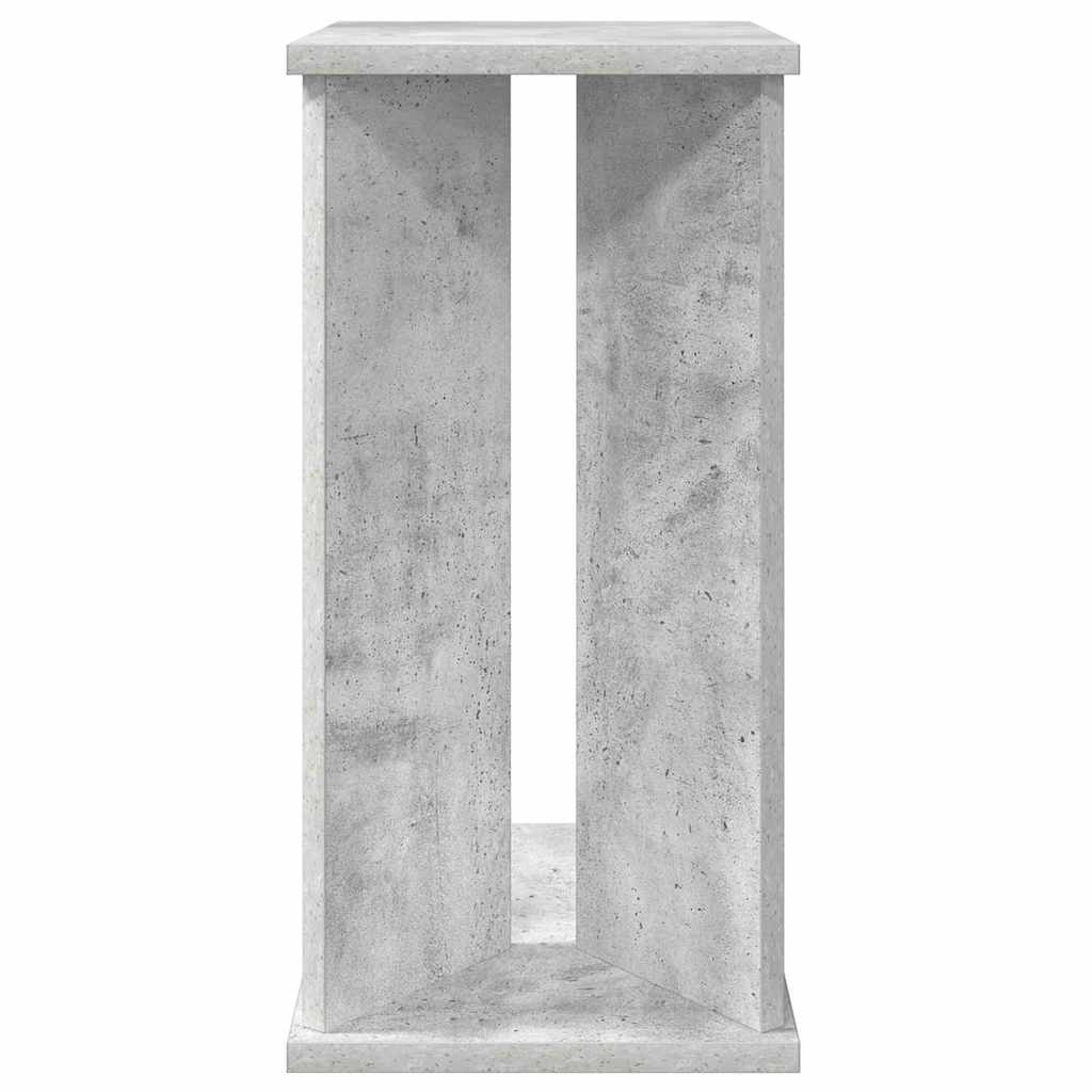 vidaXL Stolik końcowy Betonowy szary 35 x 25 x 50 cm
