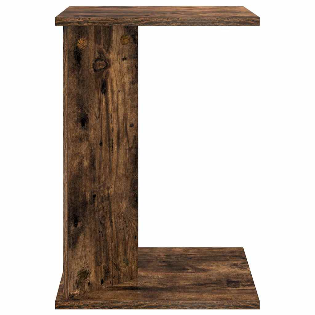 vidaXL Stolik końcowy Dąb wędzony 35 x 25 x 50 cm Drewno inżynieryjne