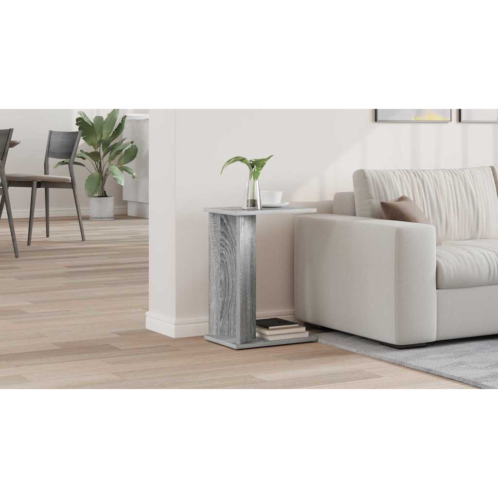vidaXL Stolik końcowy Szary Sonoma 35 x 25 x 50 cm Drewno inżynieryjne