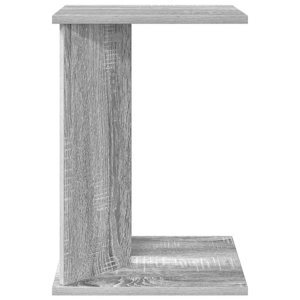 vidaXL Stolik końcowy Szary Sonoma 35 x 25 x 50 cm