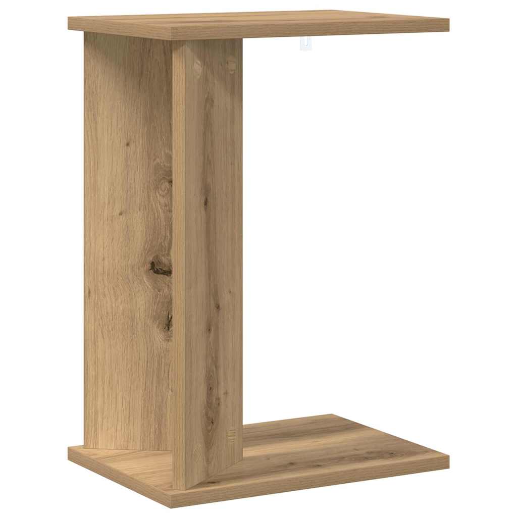 vidaXL Stolik końcowy Dąb rzemieślniczy 35 x 25 x 50 cm