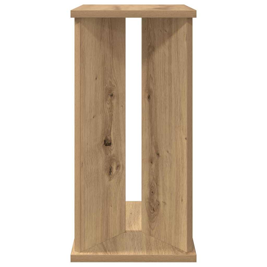 vidaXL Stolik końcowy Dąb rzemieślniczy 35 x 25 x 50 cm