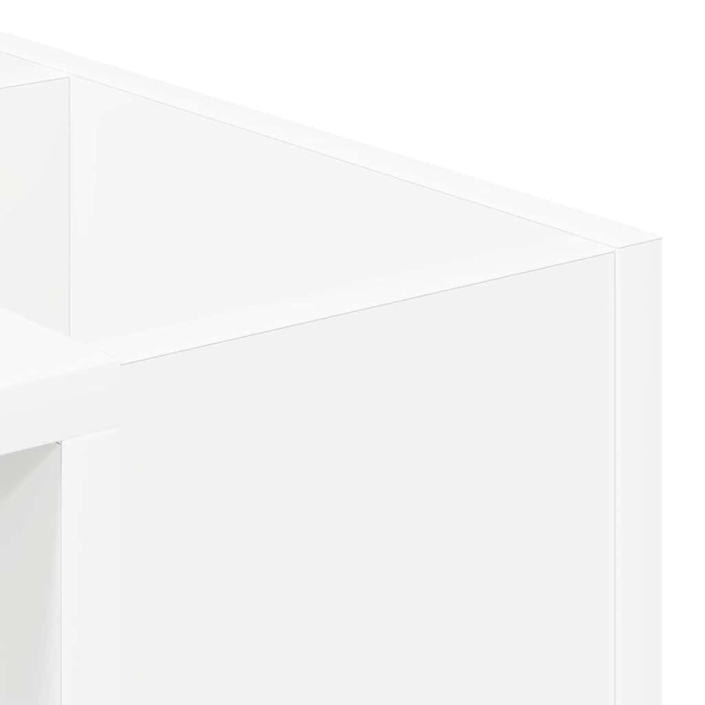 vidaXL Stolik kawowy Biały 101,5 x 50 x 37 cm Materiał drewnopochodny