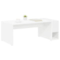 vidaXL Stolik kawowy Biały 101,5 x 50 x 37 cm Drewno inżynieryjne