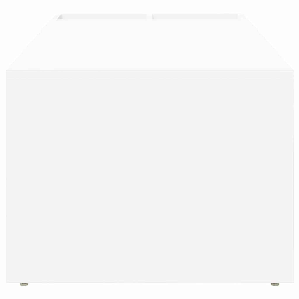vidaXL Stolik kawowy Biały 101,5 x 50 x 37 cm Materiał drewnopochodny
