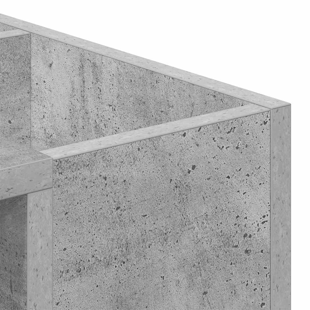 vidaXL Stolik kawowy Betonowy szary 101,5 x 50 x 37 cm