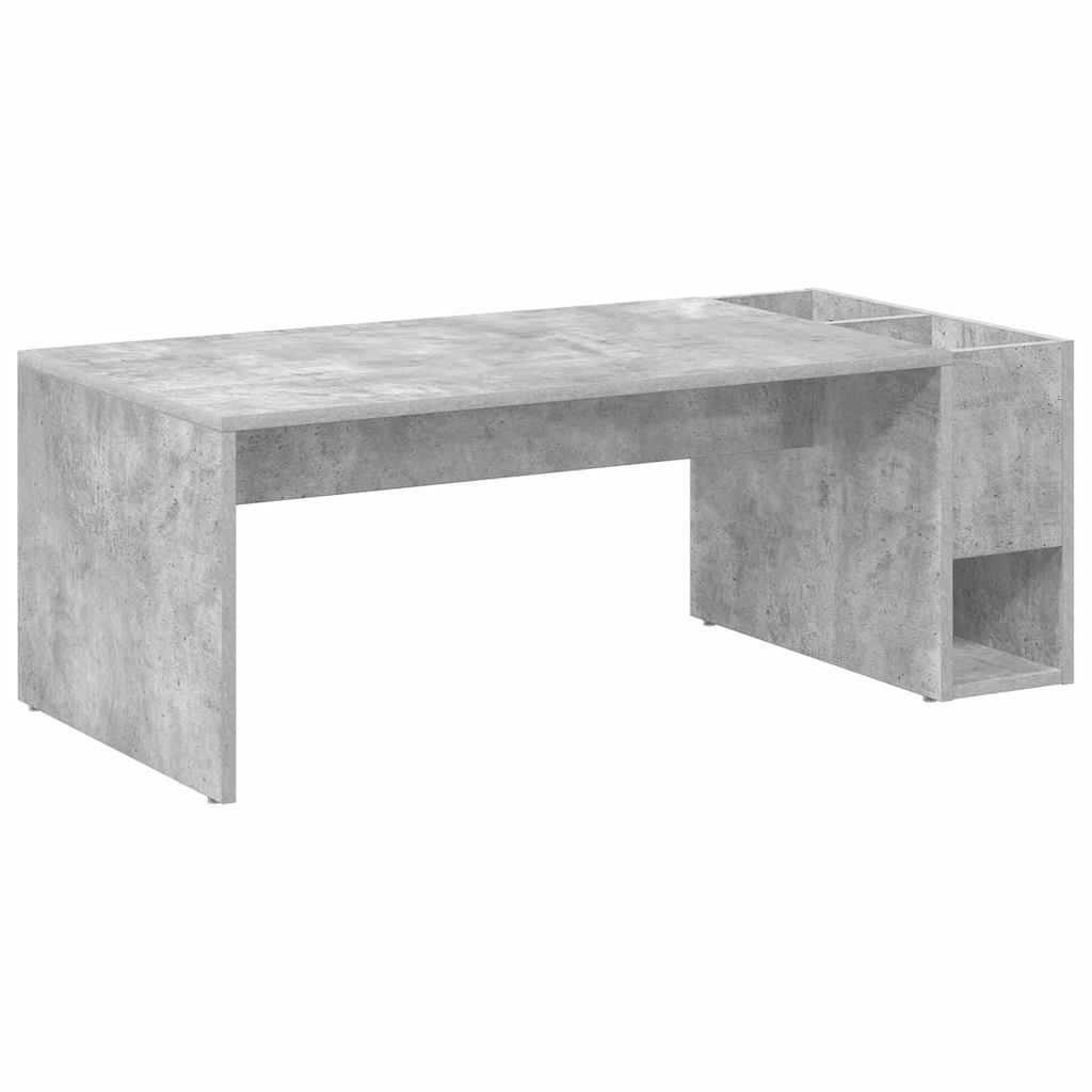 vidaXL Stolik kawowy Betonowy szary 101,5 x 50 x 37 cm