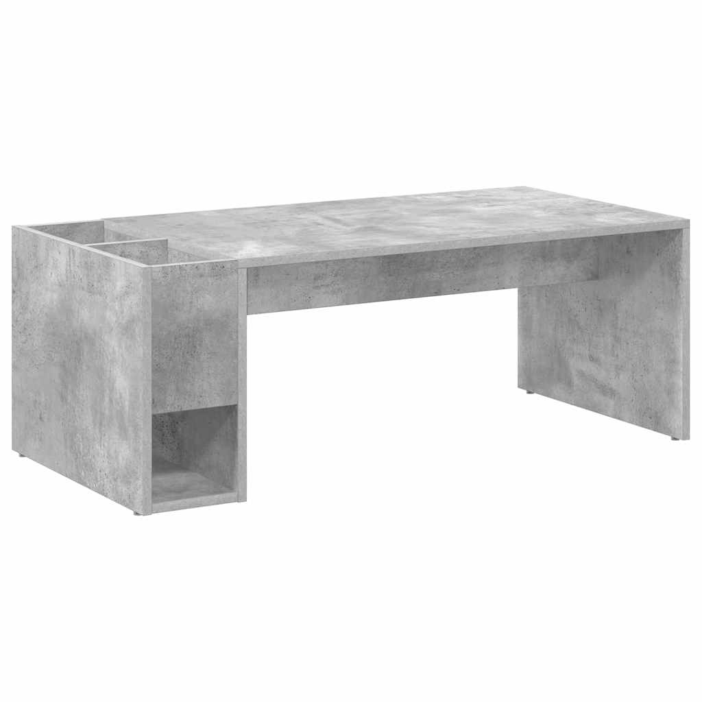vidaXL Stolik kawowy Betonowy szary 101,5 x 50 x 37 cm
