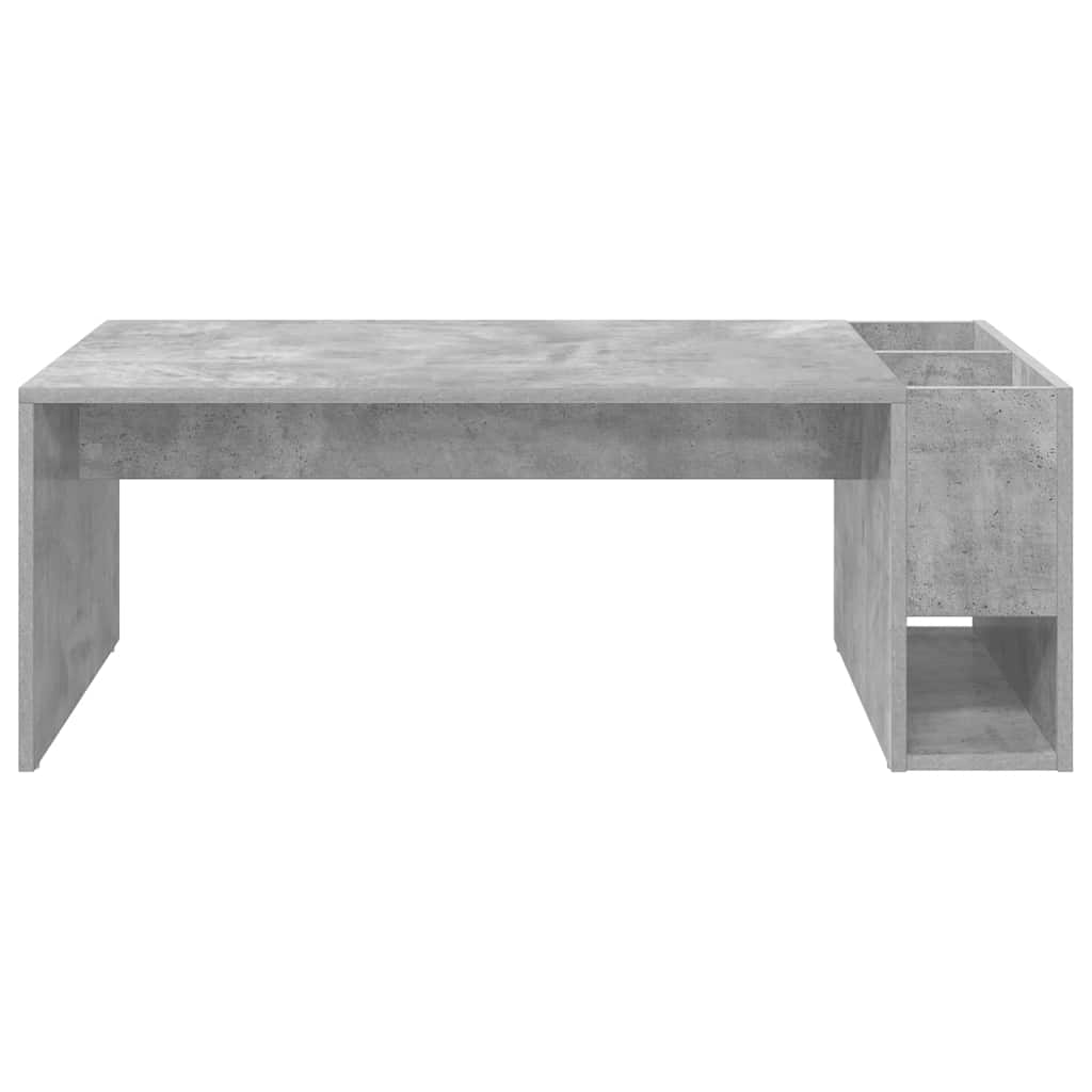 vidaXL Stolik kawowy Betonowy szary 101,5 x 50 x 37 cm