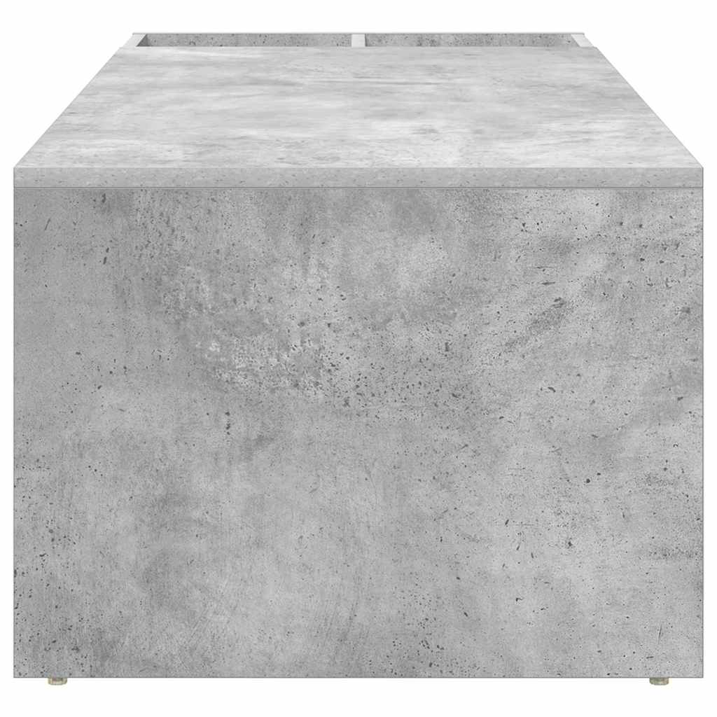 vidaXL Stolik kawowy Betonowy szary 101,5 x 50 x 37 cm