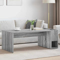 vidaXL Stolik kawowy Szary Sonoma 101,5 x 50 x 37 cm