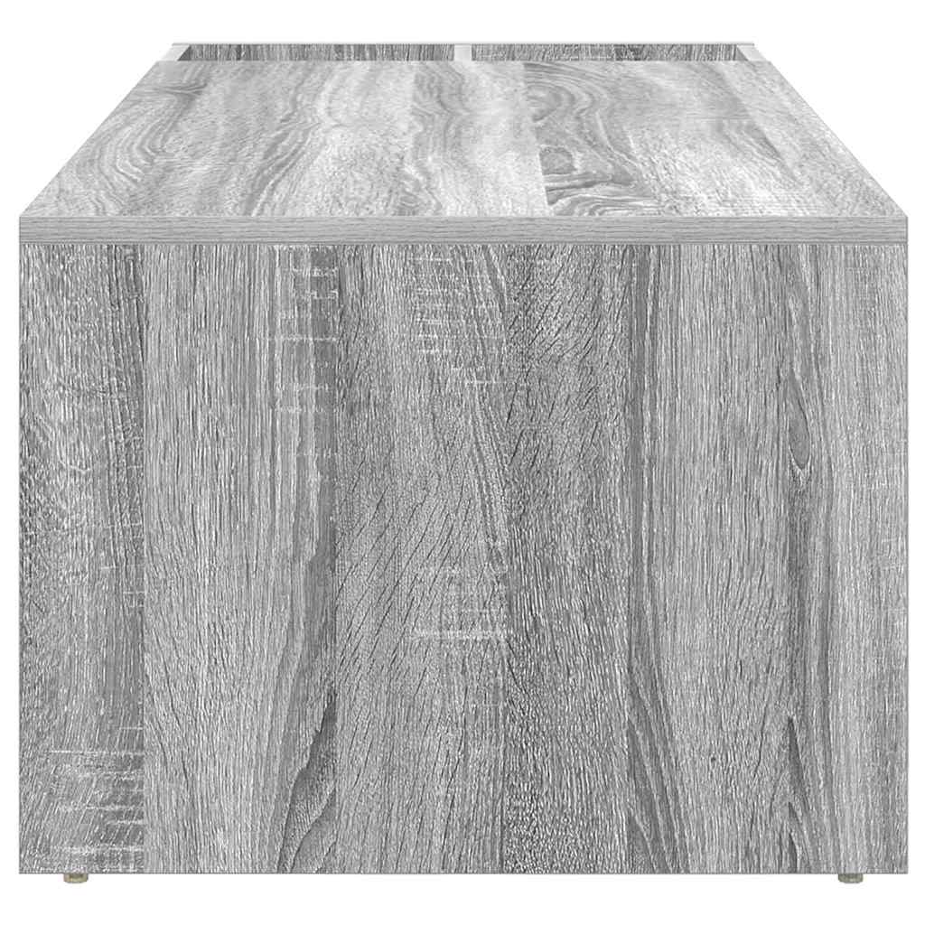 vidaXL Stolik kawowy Szary Sonoma 101,5 x 50 x 37 cm