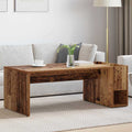 vidaXL Stolik kawowy Stare drewno 101,5 x 50 x 37 cm