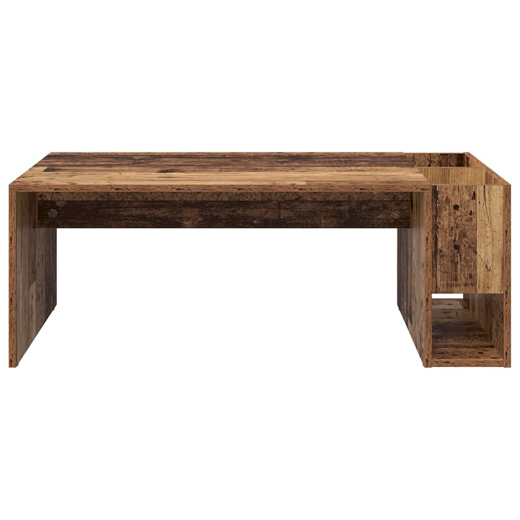 vidaXL Stolik kawowy Stare drewno 101,5 x 50 x 37 cm