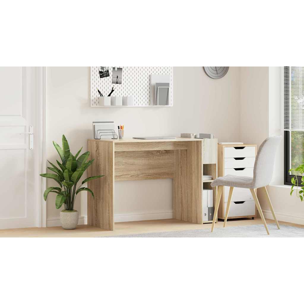vidaXL Biurko Dąb Sonoma 109 x 50 x 78 cm Materiał drewnopochodny