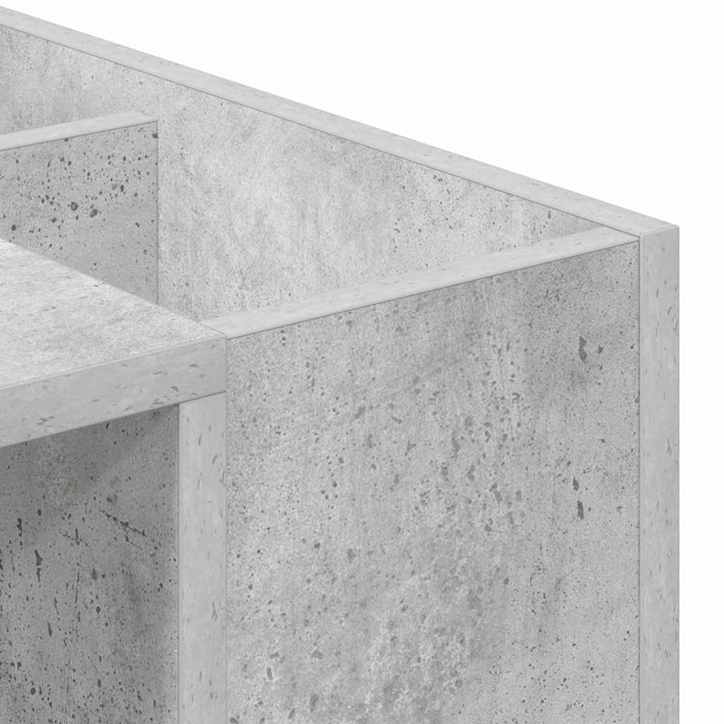 vidaXL Biurko Betonowy szary 109 x 50 x 78 cm Materiał drewnopochodny