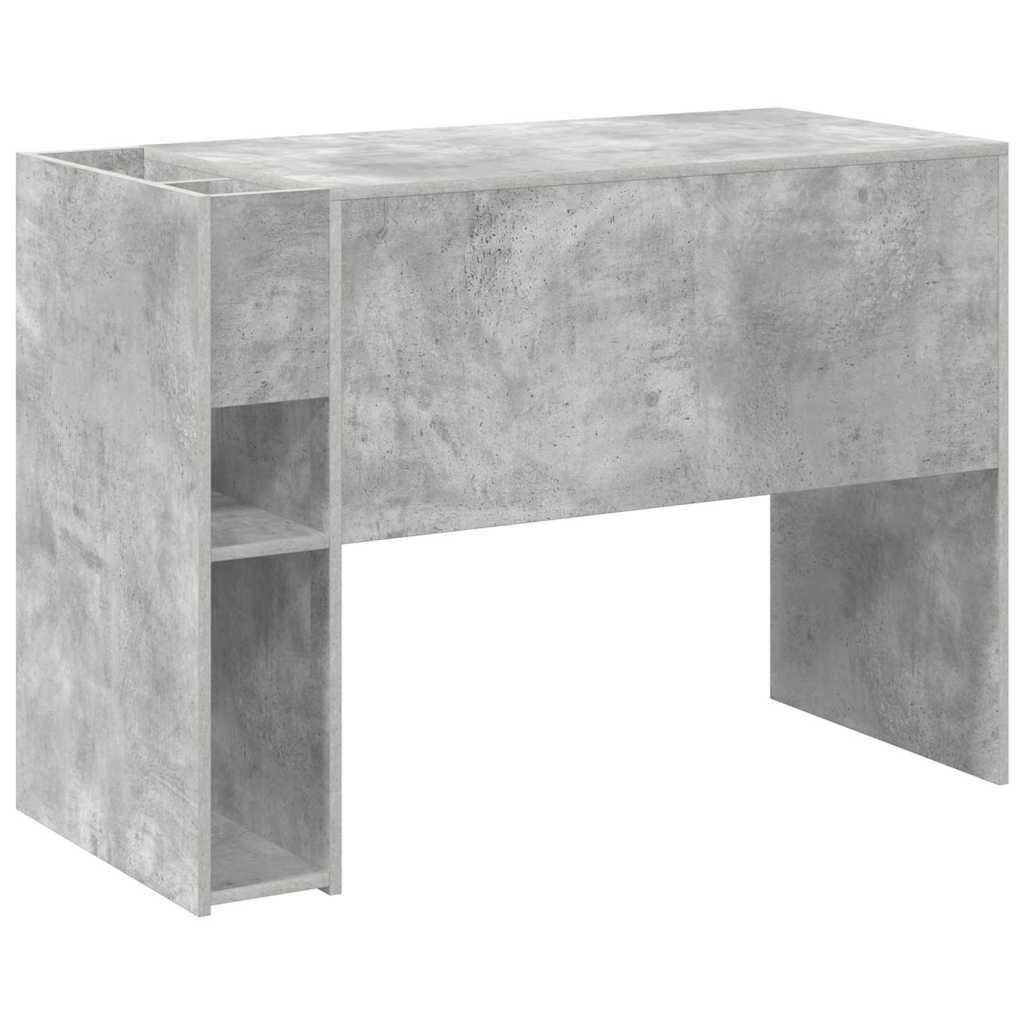 vidaXL Biurko Betonowy szary 109 x 50 x 78 cm Materiał drewnopochodny