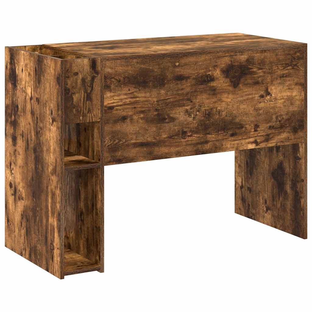 vidaXL Biurko Dąb wędzony 109 x 50 x 78 cm Materiał drewnopochodny