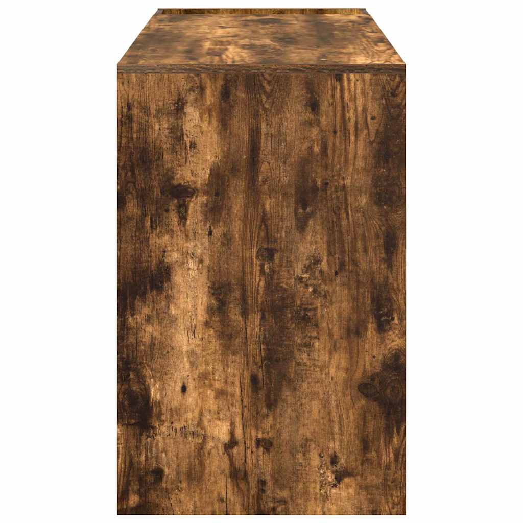 vidaXL Biurko Dąb wędzony 109 x 50 x 78 cm Materiał drewnopochodny