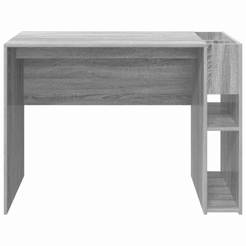 vidaXL Biurko Szary Sonoma 109 x 50 x 78 cm Materiał drewnopochodny