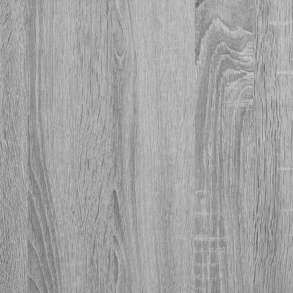 vidaXL Biurko Szary Sonoma 109 x 50 x 78 cm Materiał drewnopochodny