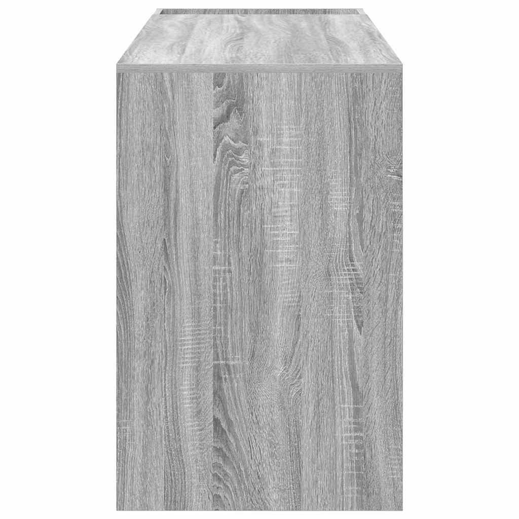 vidaXL Biurko Szary Sonoma 109 x 50 x 78 cm Materiał drewnopochodny