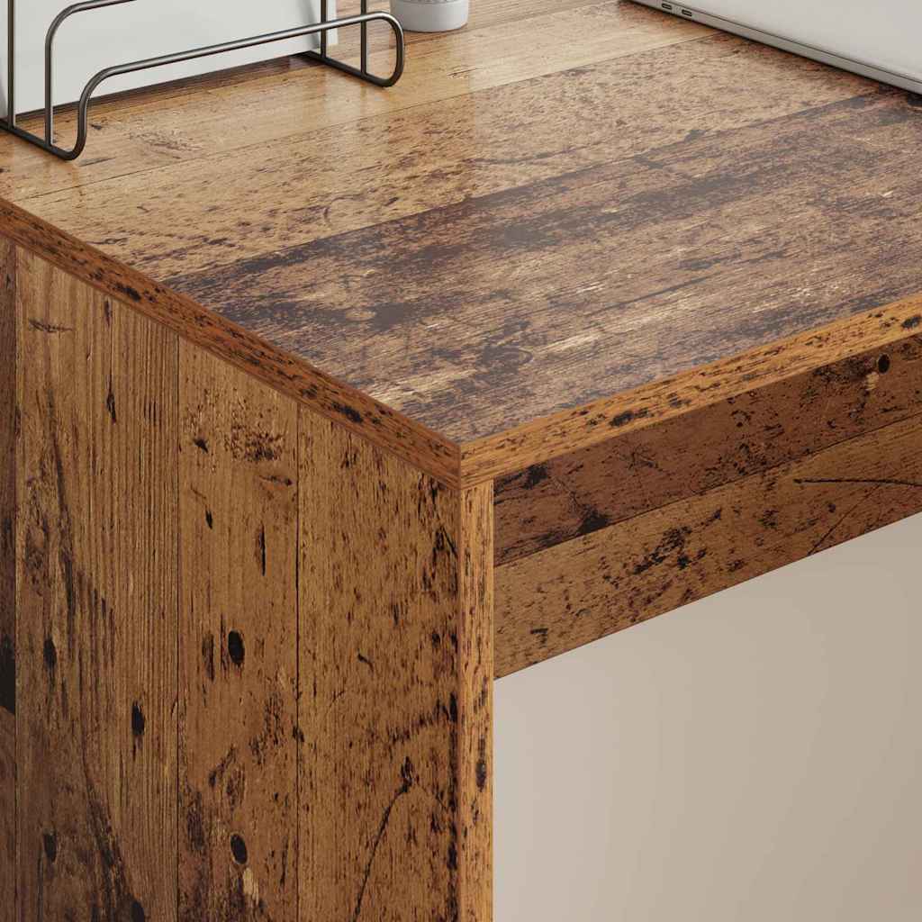 vidaXL Biurko Stare drewno 109 x 50 x 78 cm Materiał drewnopochodny