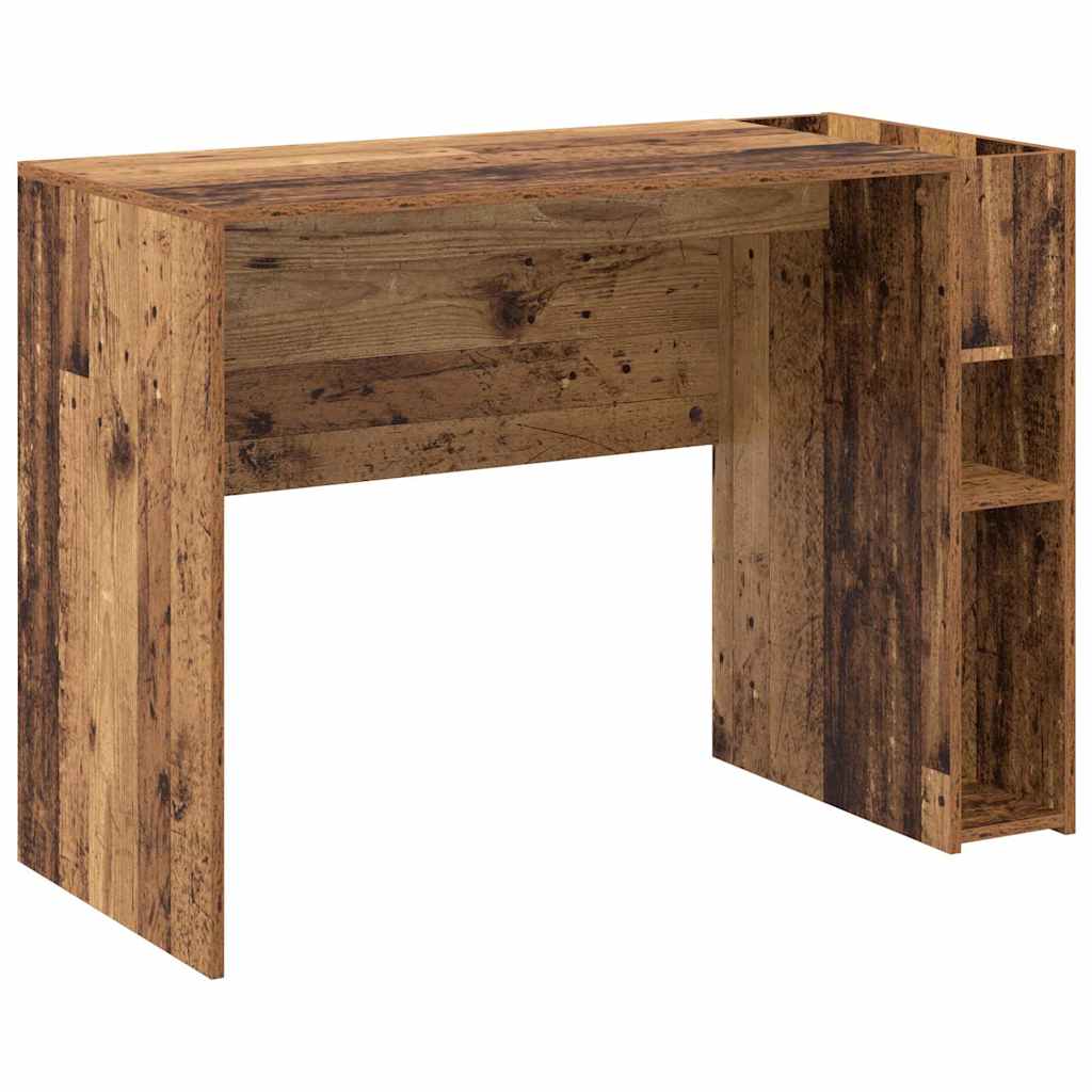 vidaXL Biurko Stare drewno 109 x 50 x 78 cm Materiał drewnopochodny